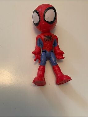 Spiderman Red and Blue Poseable Action Figure - Kids Toy